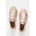 Icon Taupe Leather Zip Sneaker