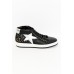 Ashton Black Leather High Top Sneaker
